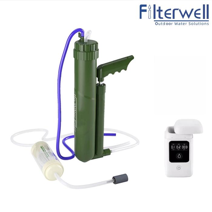 Outdoor Water Purifier Filter Pressure Pump Portable Water Purifier