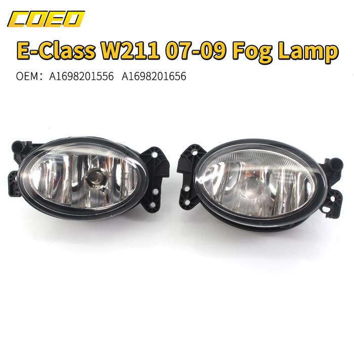 Auto Front Bumper Fog Light Lamp Assembly W211 2007-2009 A1698201556