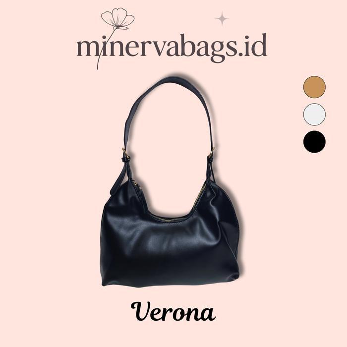 Minervabags Tas Bahu Wanita Hobo Shoulder Bag Verona - Imut Manis Elastis