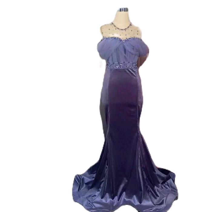 Gaun pesta gaun nyanyi baju penyayi gaun singer baju singer budru Dress Formal Kondangan Wanita
