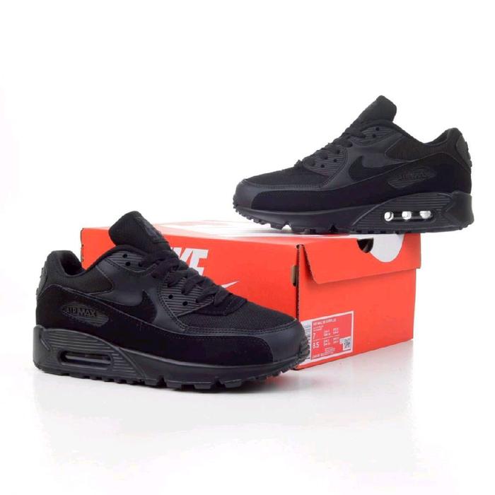 AIR MAX 90 TRIPLE BLACK 100% BNIB