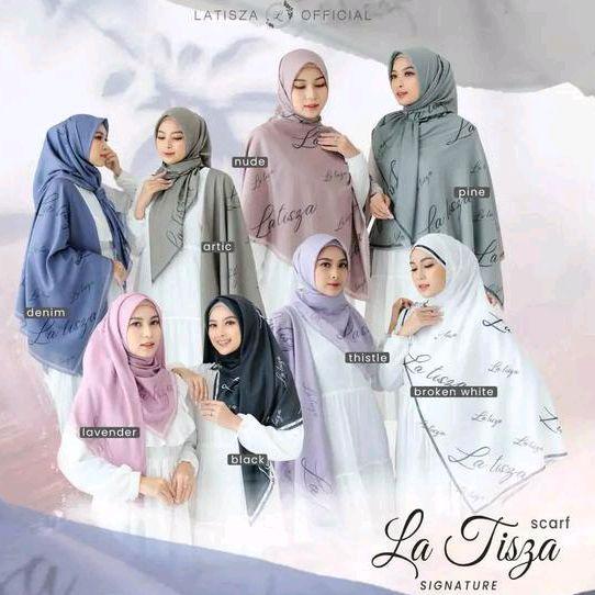 LATISZA SIGNATURE SCARF by LATISZA OFFICIAL