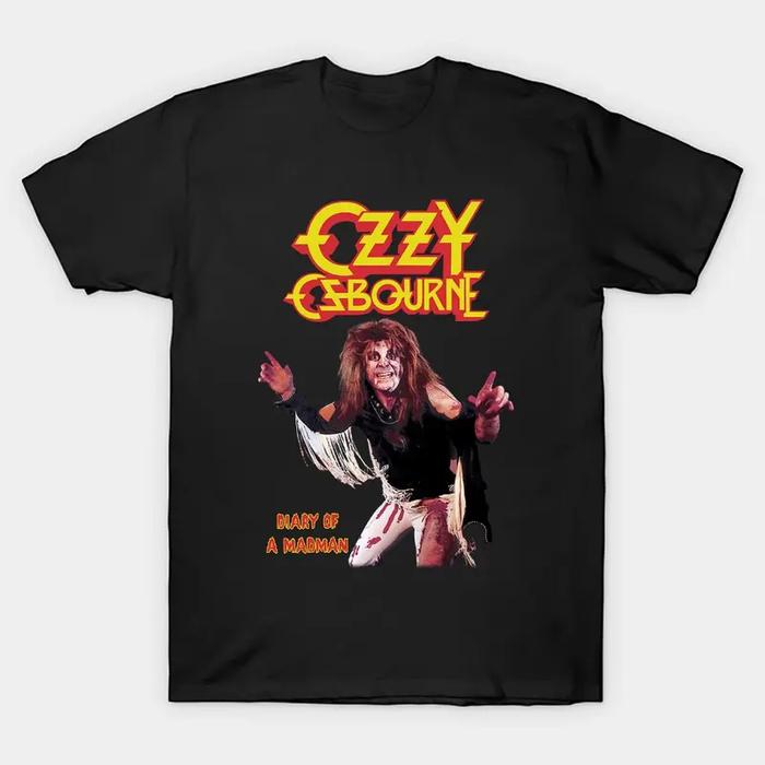 Baju Kaos Music Ozzy osbourne Diary Of a madman Tshirt Premium