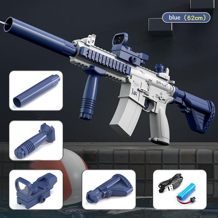 M416 Pistol air elektrik Glock Pistol mainan menembak otomatis penuh