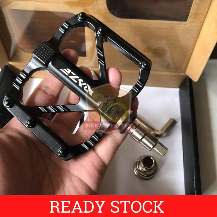 (COD) PEDAL ALLOY 3 BEARING SEPEDA RAZE 67 QUICK RELEASE KASKADA Outdoor