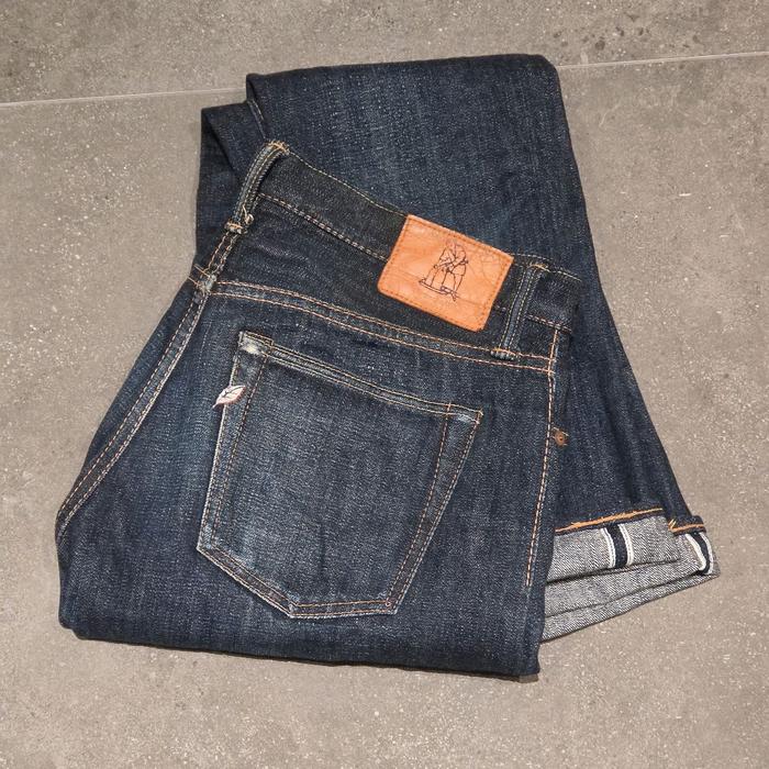 Raw Denim Pure Blue Japan PBJ Jeans bukan momotaro