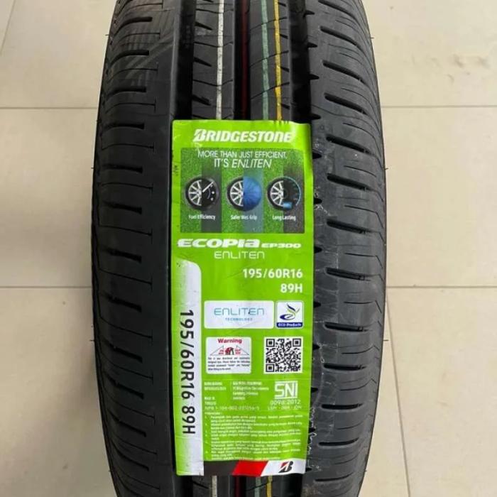 Ban Bridgestone Ecopia EP300 195/60 R16 Toyota Yaris, Toyota Veloz, Honda HR-V, Honda BR-V, Mazda 2