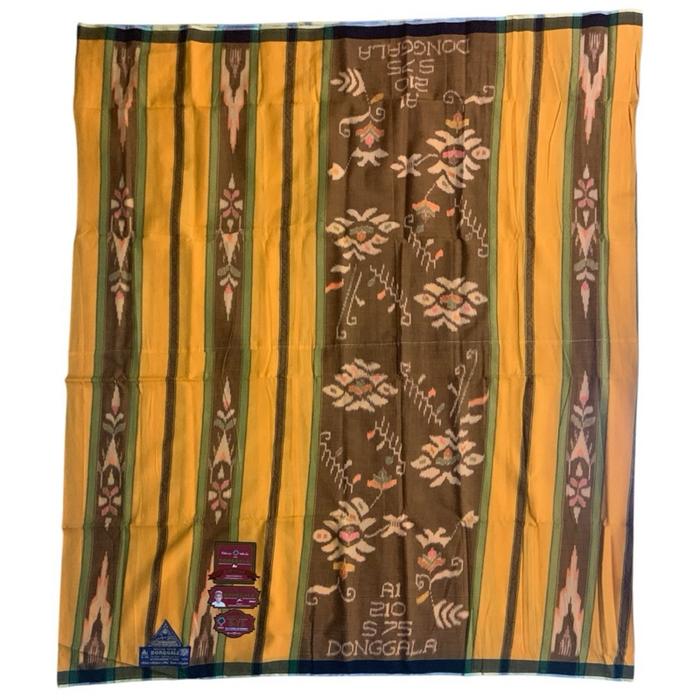 Sarung Donggala S75 Mesres Oranye