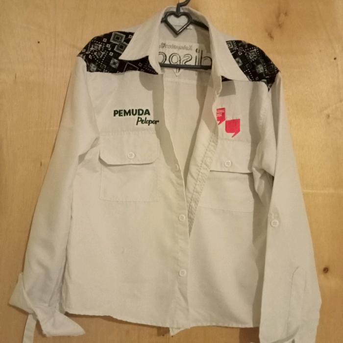 kemeja putih Dispora bahan premium limited edition jaket rsch