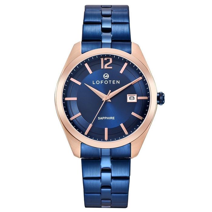 LOFOTEN Jam Tangan Couple F-8106M&L Stainless Steel