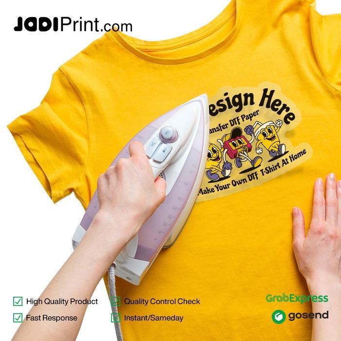 Stiker Sablon Custom Setrika / Sablon DTF Gosok Premium Quality