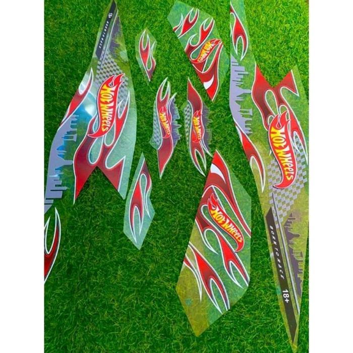 STRIPING TRANSPARAN BEAT DELUXE 2020-2021-2022 CUSTOM HOT WHEELS OSEAN