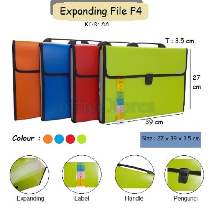 Expanding File F4 / Map Sekat / Expanding Dokumen File 9188 / Map File Folio