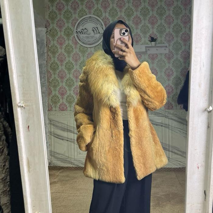 jacket bulu coat bulu fur premium bulu asli