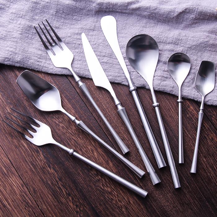 Stainless Steel Cutlery Set Spoon Fork Set Tableware Cutlery