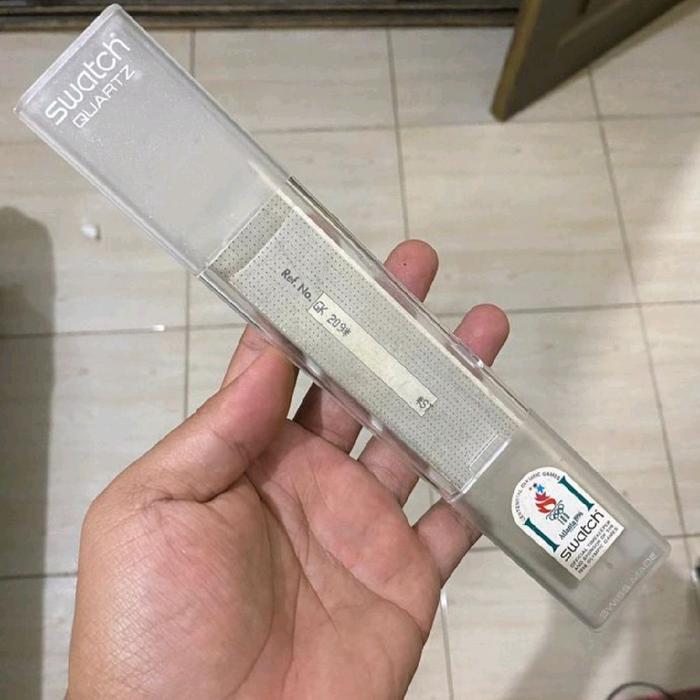 Kotak Jam Tangan Swatch Quartz Original