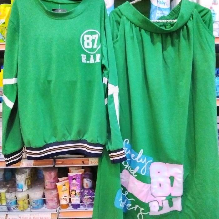 setelan rok sweater by zapa