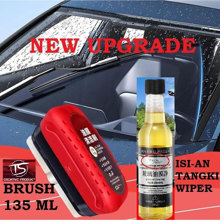 CAIRAN pembersih jamur kerak kaca mobil cairan wiper Car Glass Oil Film Removing OBAT PEMBERSIH KACA