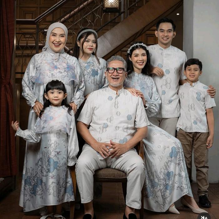 Tea House Series Red Wood Family Set  | Raya Collection Mayoutfit | Sarimbit Lebaran | Series Set | 