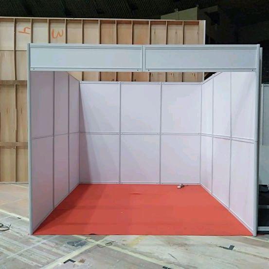 Sistem Booth 3x3 Panel Papan MDF
