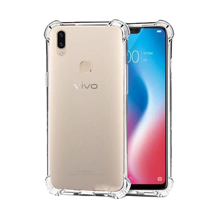 Anticrack silikon softcase jelly bening for VIVO V9
