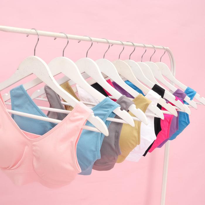 Genie Bra Wanita Tanpa Kawat (isi 3 Pcs) | BH Sport  Push up  Busa  Tanpa tali  Jumbo  Sexy  Menyusu