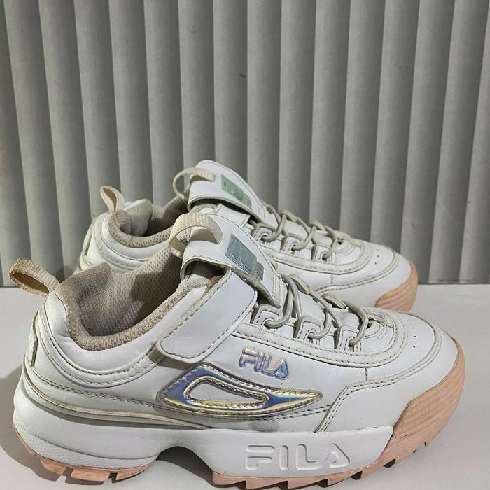 Sepatu Anak Second Original Fila Disruptor II Size 33½/21cm