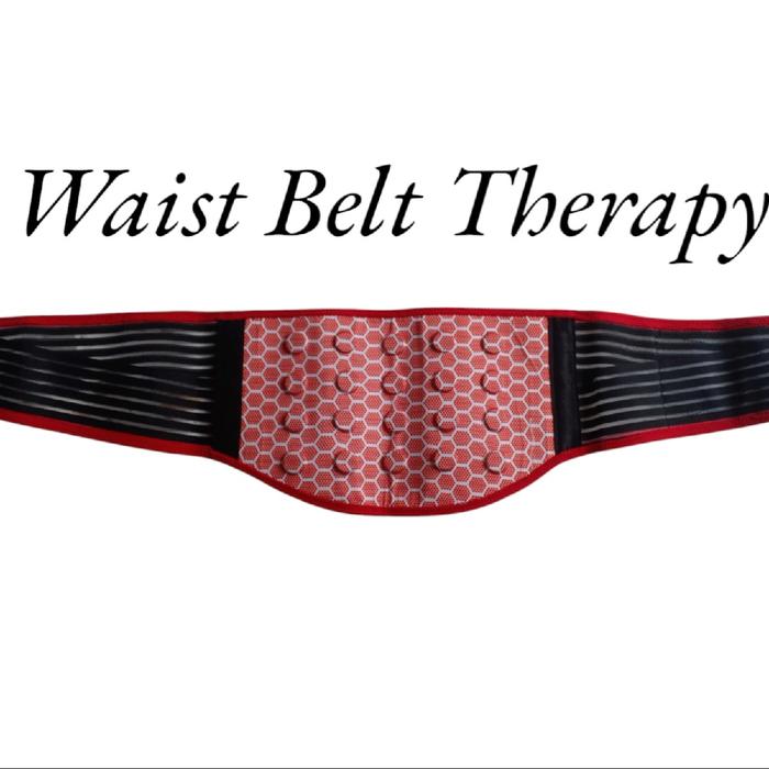 Sabuk Kesehatan Waist Belt dengan Teknologi Magnetik Infrared untuk Mengatasi Nyeri Pinggang dan Pun