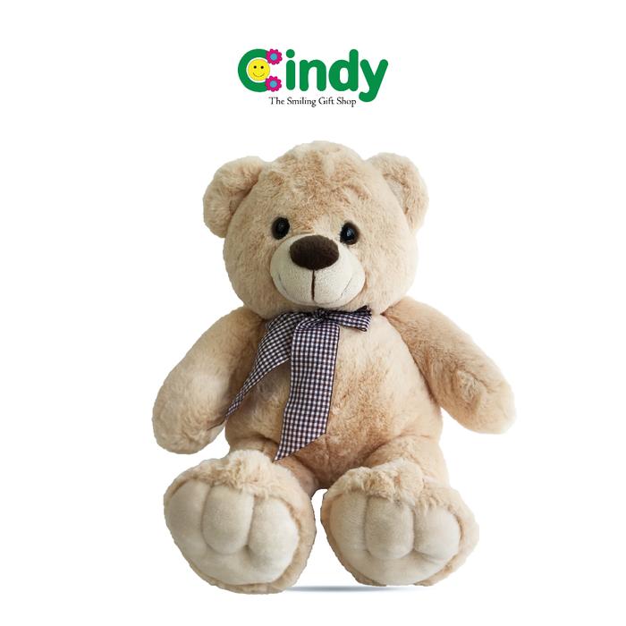 CINDY Boneka Beruang Dasi Syal - Boneka Teddy Bear Dema - Boneka Beruangan Lucu - CBK3336