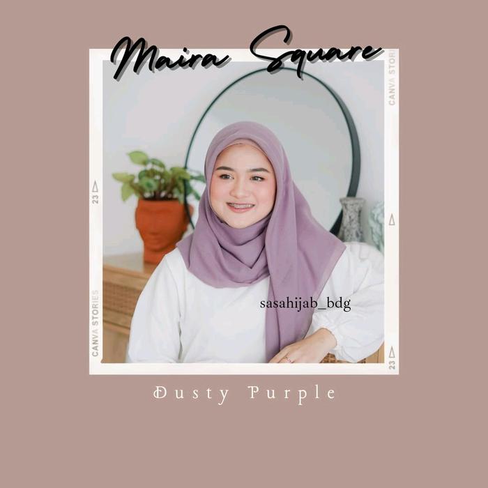 maira square voal | hijab voal square | hijab persegi daily