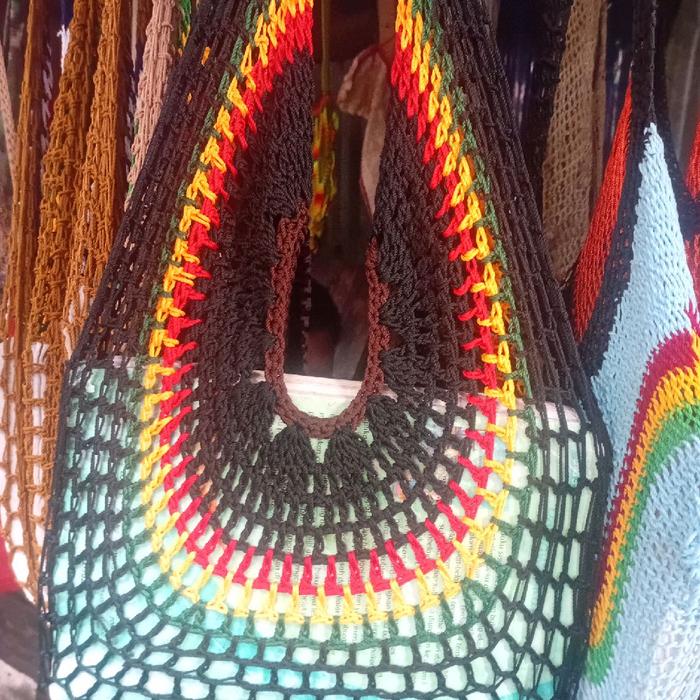 Tas noken papua handmade/tas noken asli buatan mama papua