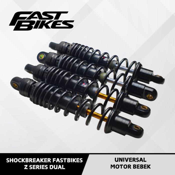 Shockbreaker FASTBIKES 280 320 340 MM Model Razor Universal Bebek Jupiter Kharisma RX King Vega 95