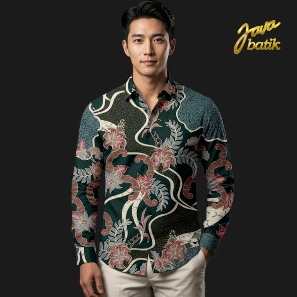 Java Batik - Kemeja Batik Pria Premium Lengan Pendek & Panjang - K-TA010