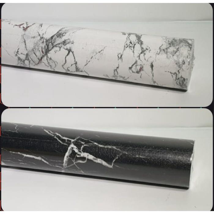 Stiker Furniture Lemari Meja Pintu Dinding Lantai Dapur Motif Marmer Anti Air Minyak Dan Panas Wallp