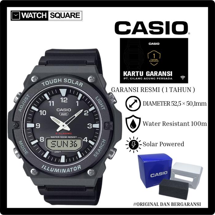 Jam tangan pria Casio AQ-S820W Solar Power