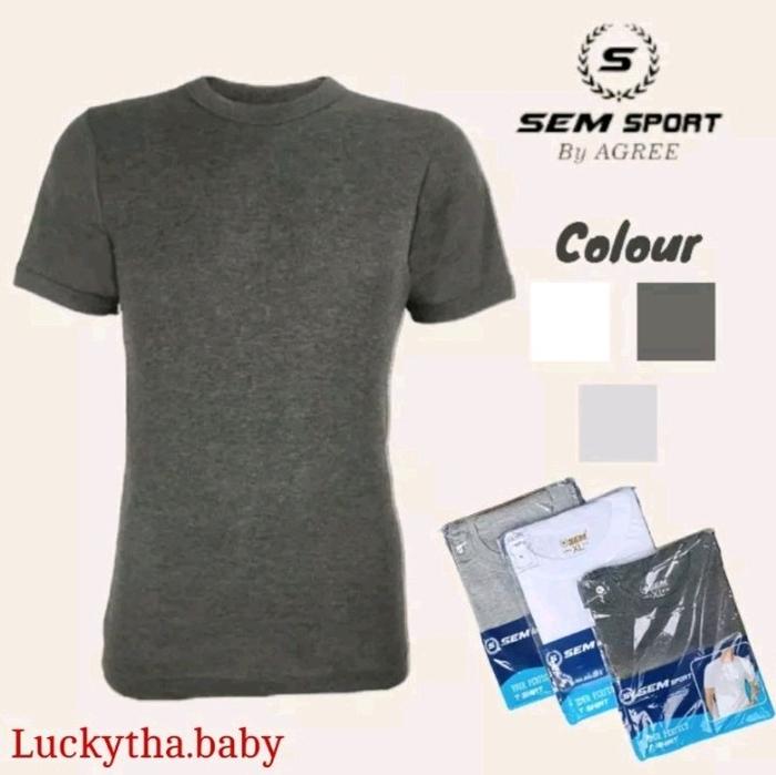 Kaos pria sem sport by agree polos / kaos singlet pria sem / oblong pria sport sem
