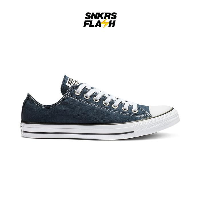sale Sepatu Sneakers Unisex CONVERSE CT AS OX CANVAS NAVY WHITE - M9697C