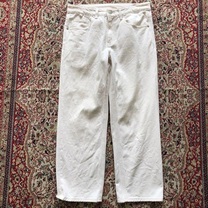 Celana Covernat denim pants Vintage Covernat Vintage denim white pants Hi301