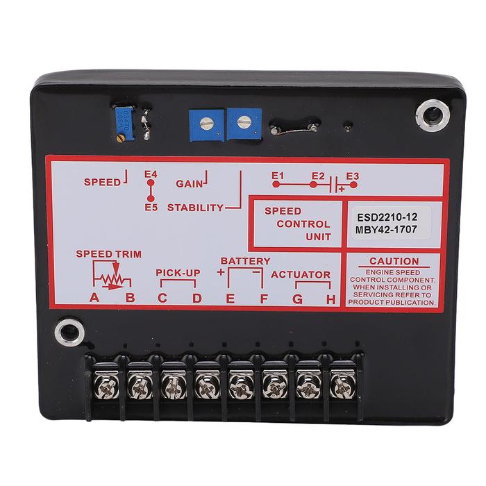 ESD2210-12 Generator Governor Control Panel Genset Generator Speed