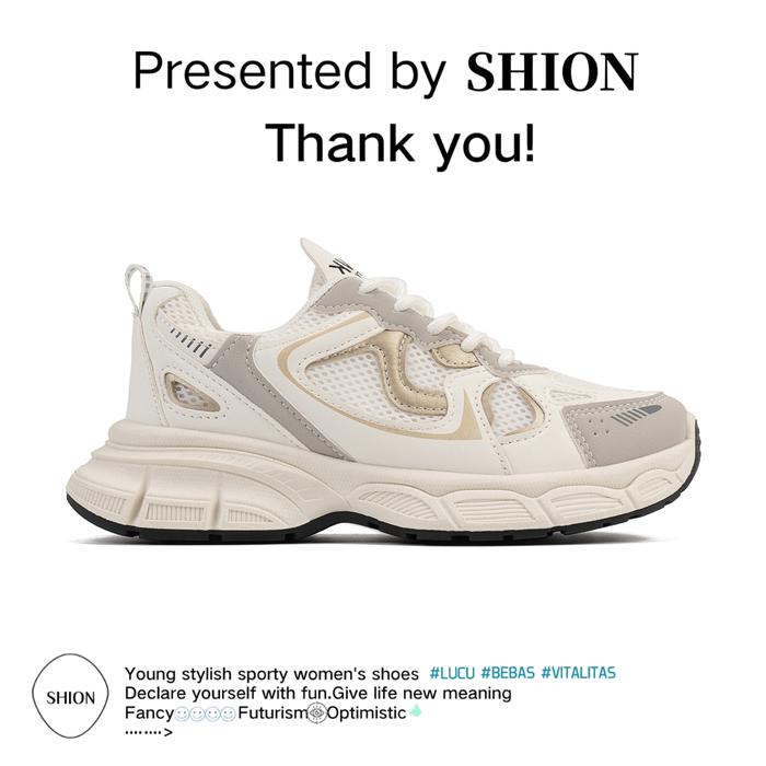 SHION SEPATU SNEAKERS WANITA KOREA IMPORT SPORT SHOES H-505
