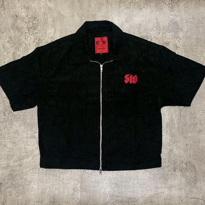 GVFI X 510 Shirt Corduroy Veil Ritual Black