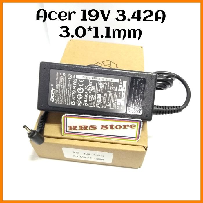 Adaptor charger Acer 19v 3.42a 3.0 x 1.1mm p3 iconia W700 W700P W710 S5, S7 11 C730 C730E C735 C730E