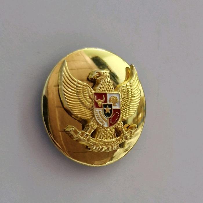 PIN GARUDA MAGNET MODEL BULAT UKURAN 3CM DAN 3,5CM - PIN GARUDA PANCASILA