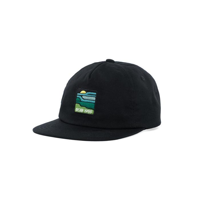 Topi Pria Eiger Original Bahan Katun Warna Hitam Norcia