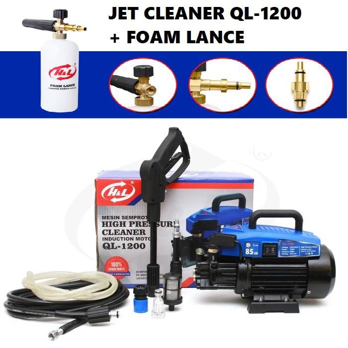 Paket Jet Cleaner H&L QL-1200 + Foam Lance