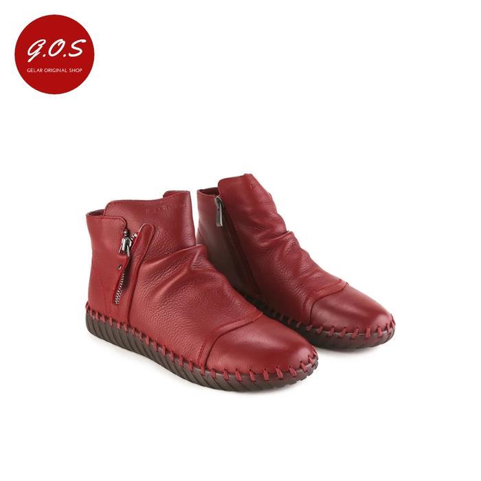 Ada Sepatu Boots Wanita Kickers/Bruno Premi Original 0150O Genuine Leather
