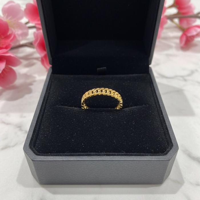 Cincin model rantai 1-3gram toko mas murni psr