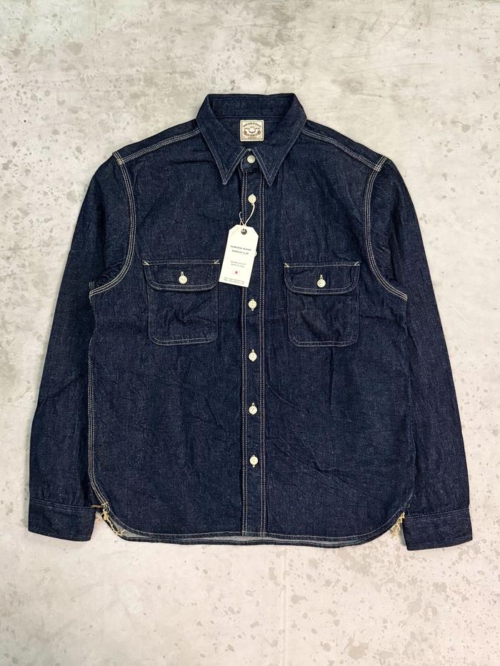 Samurai SJWS-SC01W 10oz Samurai Cotton Denim Work Shirt
