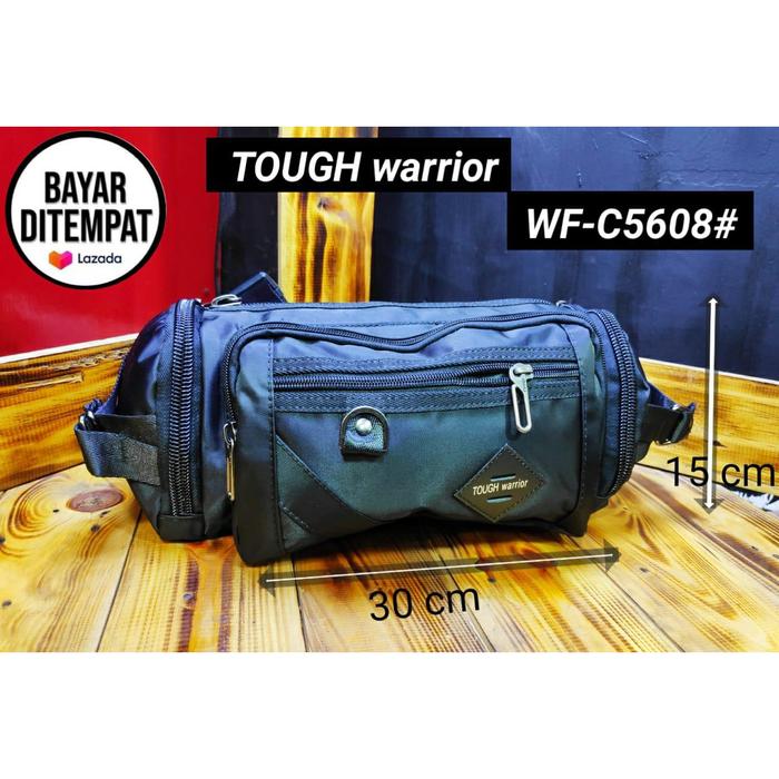 TAS PRIA ARMY ORIGINAL WARRIOR WF-C5608# PINGGANG IMPORT (BISA BAYAR DI TEMPAT)