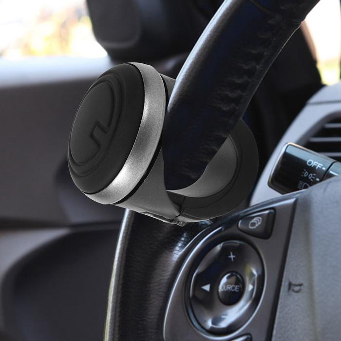 Universal Steering Wheel Spinner, 360 Degree Auxiliary Steering